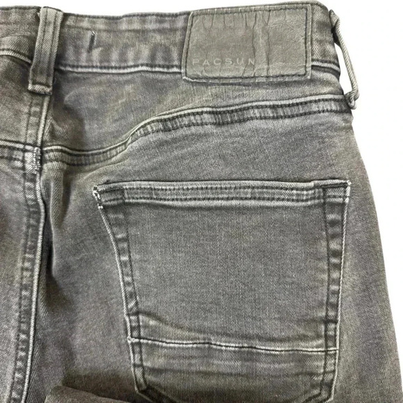 PacSun Jeans Slim fit stretchy material Grey 28x30 Excellent used condition - Picture 7 of 7